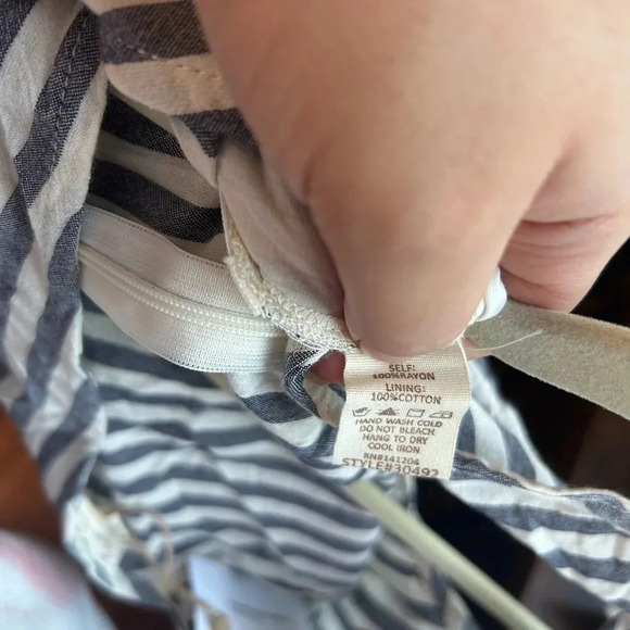 NWT HEM & THREAD STRIPED JUMPSUIT - Picture 5 of 5